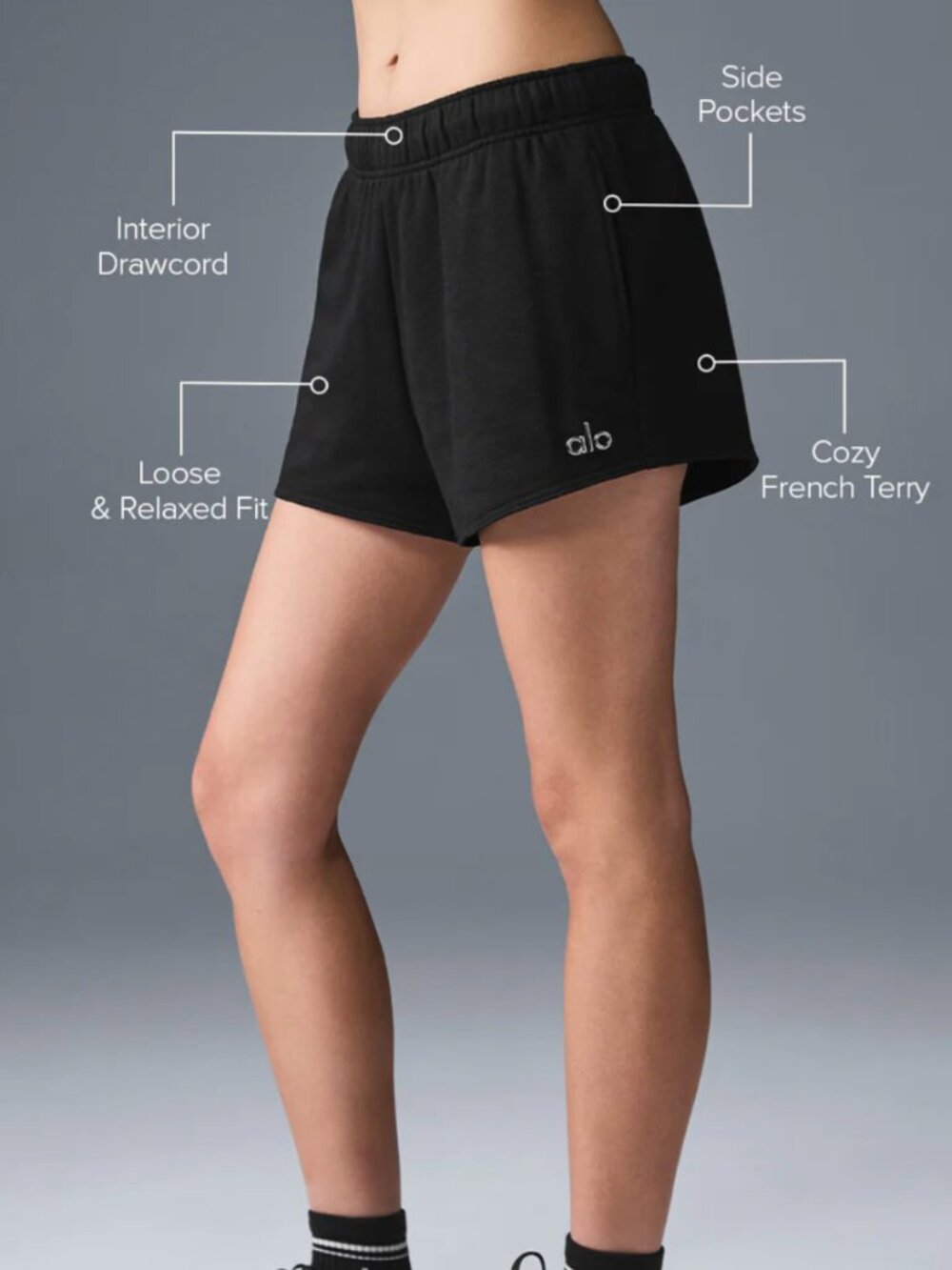 Alo Accolade Short Black S - Picture 6 of 9